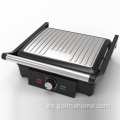 2000W Contacto Parrilla El desayuno Sandwich Toaster abre 180 grados Acero inoxidable 4 rebanada Panini Parill